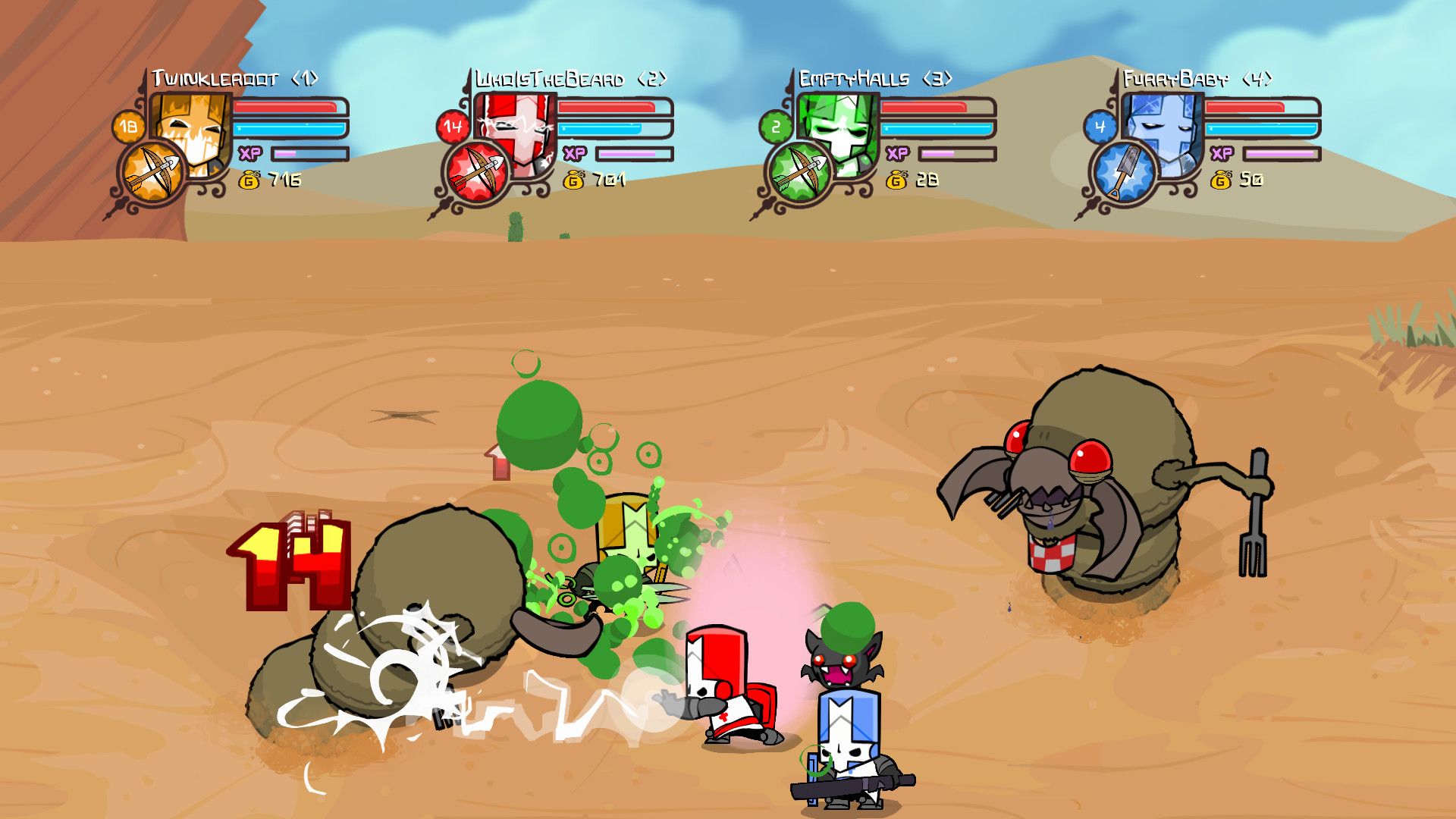 Castle Crashers - Coop Games